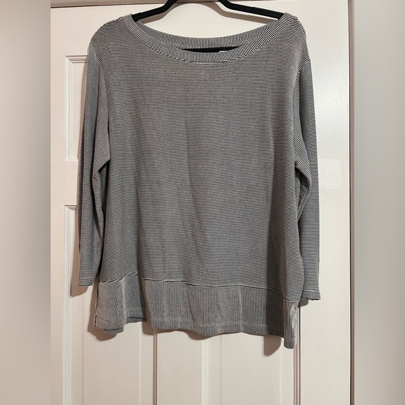 Christian Siriano Tops - #36 CHRISTIAN SIRIANO • STRIPED BLOUSE • NWT